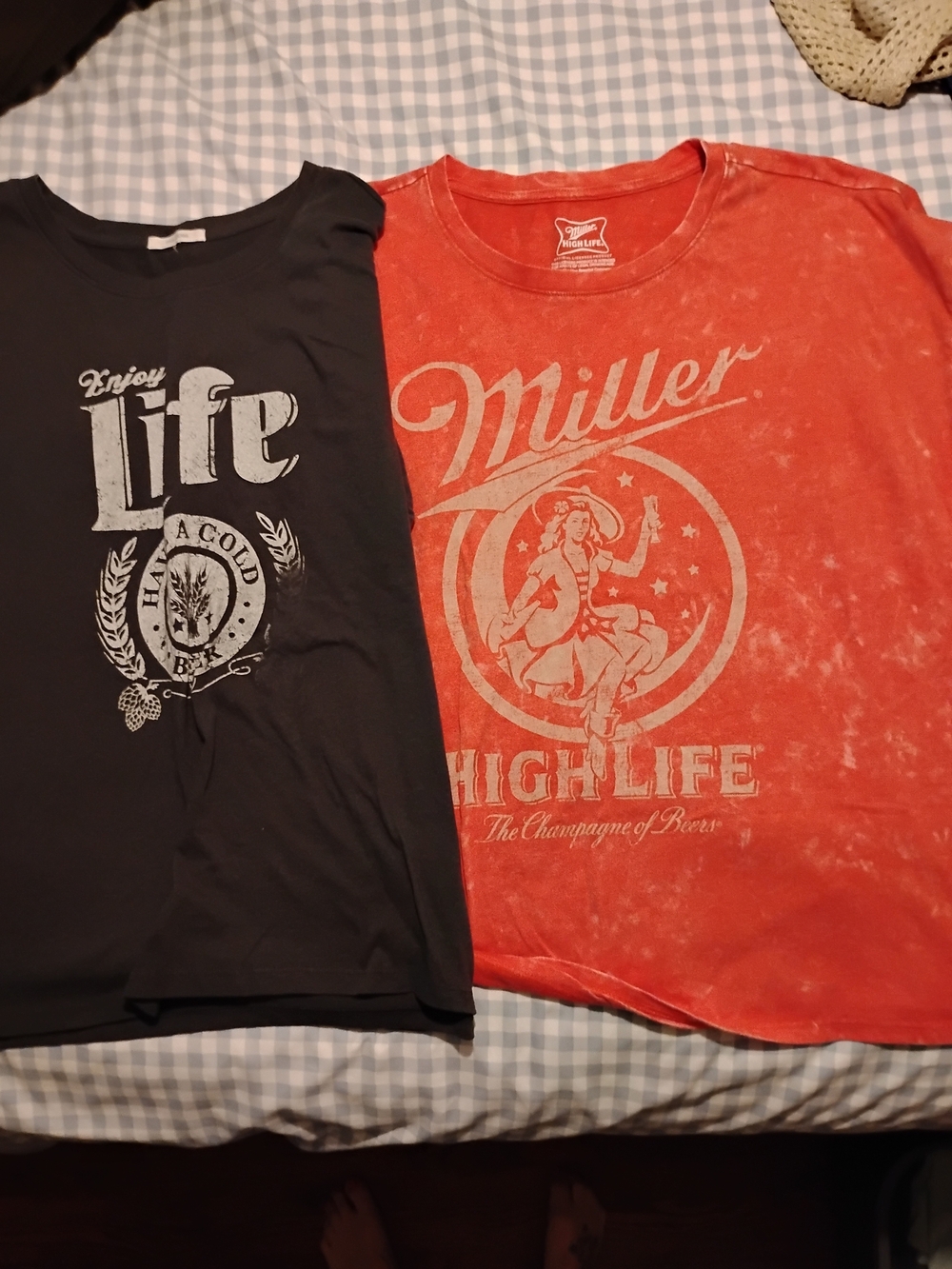 Maurices Women's Miller High Life Red Graphic Tee